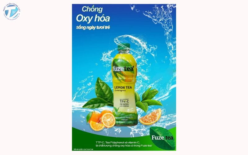 Mẫu poster quảng cáo đồ uống